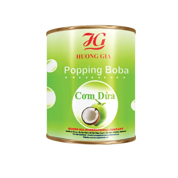 Popping boba 椰肉爆爆珠