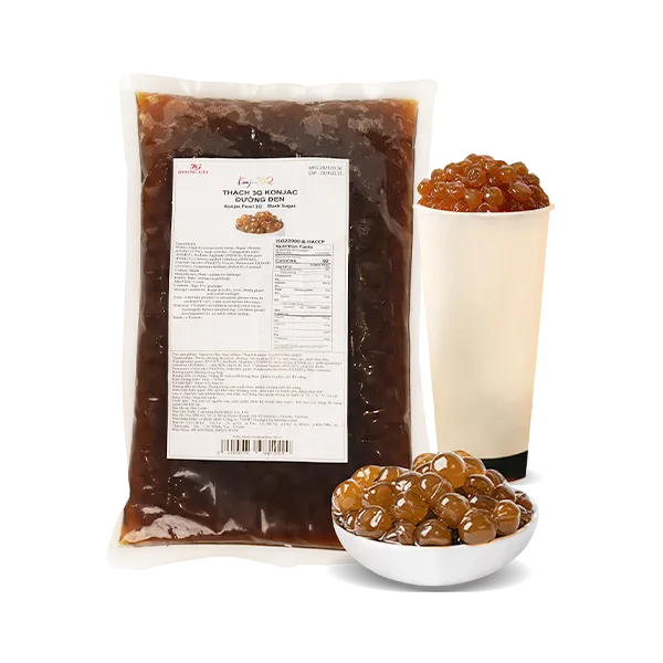 Thạch konjac 3Q đường đen   黑糖 3Q蒟蒻晶球