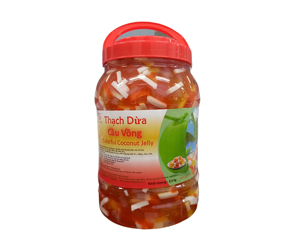 Thạch Dừa cầu vồng 彩虹椰果