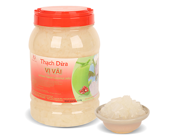 Thạch dừa vị vải 荔枝椰果